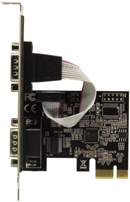 Espada <PCIe2SAX>  (OEM) PCI-Ex1, 2xCOM9M