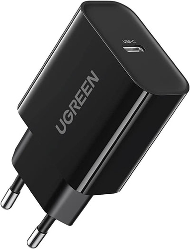 Зарядное устройство UGREEN CD137 (10191) Fast Charging Power Adapter With PD 20W EU. Цвет: черный