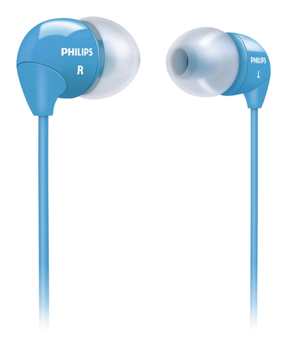 PHILIPS SHE3590BL/10, ligh-blue {Наушники вкладыши канальные}