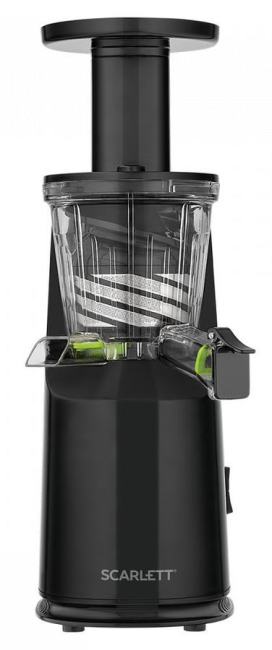 Scarlett SC-JE50S46 Соковыжималка шнековая, черный