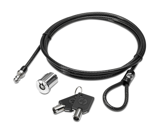 Трос безопасности для ноутбука HP Docking Station 2010 Cable Lock AU656AA с ключом