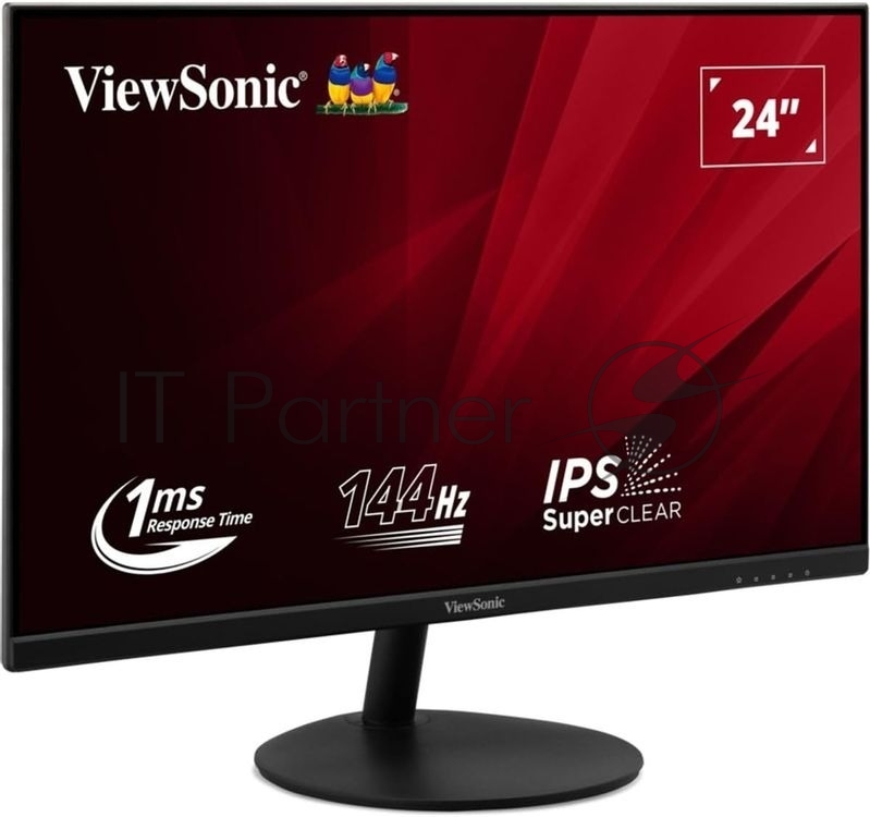 Монитор ViewSonic 23.8" VA24E2-H черный IPS LED 1ms 16:9 HDMI матовая 250cd 178гр/178гр 1920x1080 144Hz VGA FHD 2.7кг