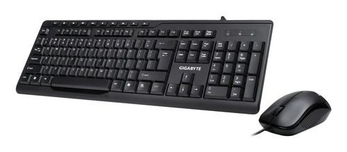 Комплект клавиатура и мышь Gigabyte GK-KM6300 RU, проводные (USB, 1.5м), 1000dpi, (551179) комплект клавиатура + мышь, проводные (USB, 1.5м), 1000dpi, (20) (551179) (KM6300/USB KB+MOUSE/RU)