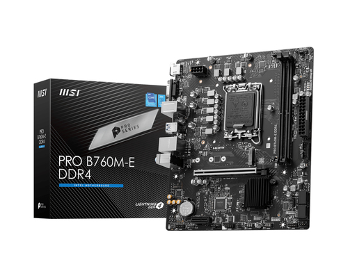 MICROSTAR MSI PRO B760M-E DDR4