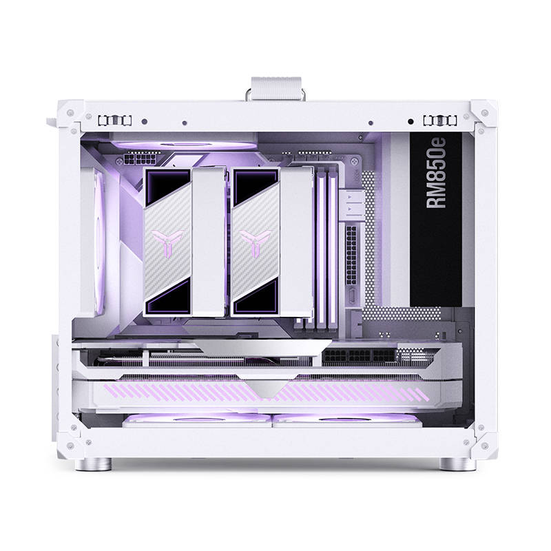 JONSBO C6 MAX White, mini-ITX, mATX, белый