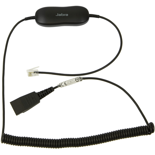 Jabra 88001-04 Smart Cord, QD to RJ10 QD на RJ10, витой, от 80см до 1 метра