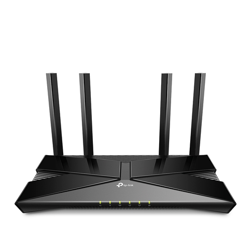 Archer AX53 - Маршрутизатор, TP-Link, Archer AX53, 802.11a/b/g/n/ac/ax, AX3000, MU-MIMO, Beamforming, 4 фиксированные антенны, 1xWAN 10/100/1000T, 4xLAN 10/100/1000T
