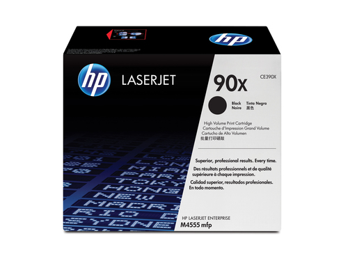 (Спец.цена) Оригинальный картридж лазерный HP 90X (CE390X) (24000 стр, Чёрный) для HP LJ M4555 / Enterprise M602n / M602dn / M602x / M603n / M603dn / M603xh