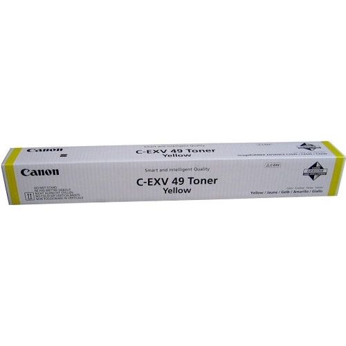 C-EXV49Y (8527B002) Тонер Canon для iR ADV C3320/C3320i/C3325i/C3330i, желтый (19 000 стр.), C-EXV49Y (8527B002)