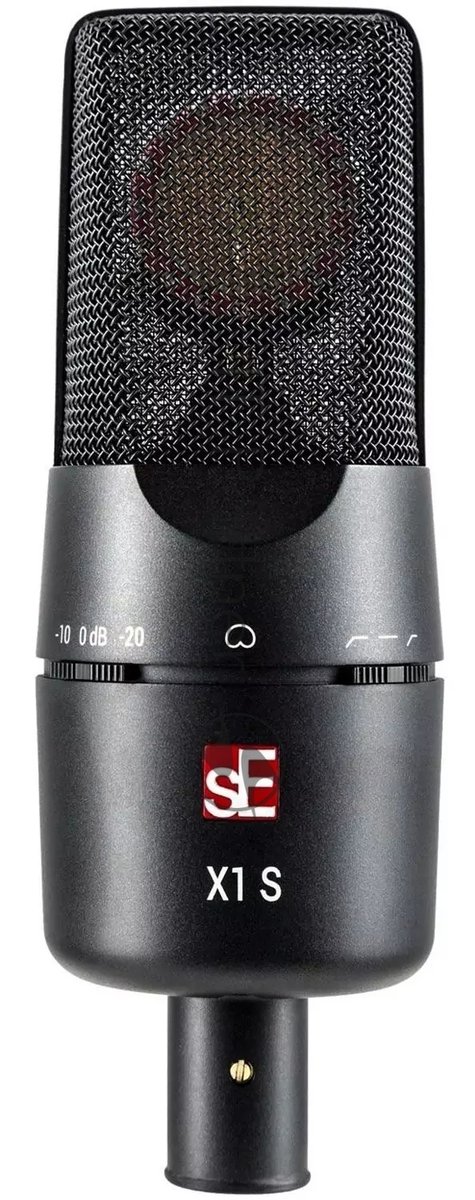 Микрофон конденсаторный sE Electronics X1 S VOCAL PACK 20 Гц 20 кГц, кардиоида, комплектация: металлический поп-фильтр, держатель типа паук, 3-х метровый микрофонный кабель