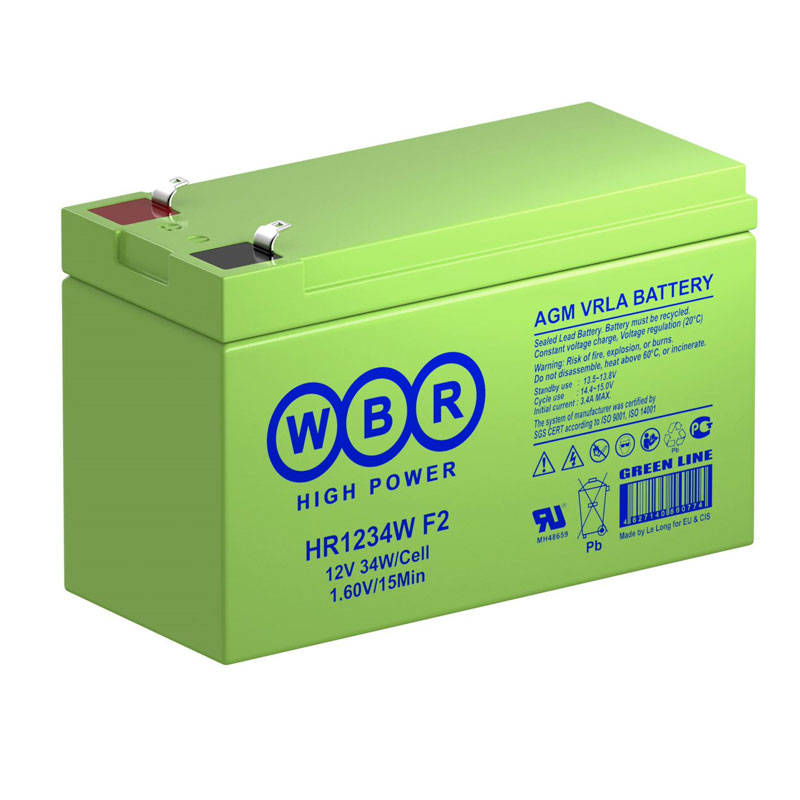 Аккумулятор B.B. Battery BAHR12-34, 12В, 9Ач