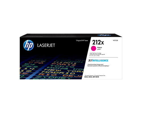 Тонер-картридж HP 212X Magenta для Color LJ Enterprise M555dn/M555x/M554dn MFP M578dn/M578f Flow MFP M578c (10000 стр) ( W2123X )