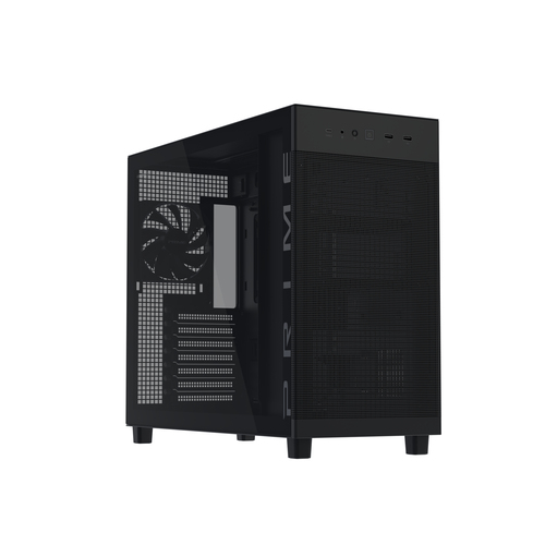 Корпус ASUS Prime AP303 TG, Midi-Tower, чёрный, 1 x 120 мм