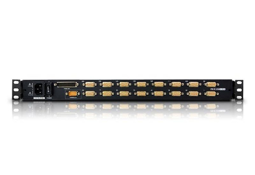 CL5716N-ATA-RG КВМ консоль ATEN 19" 16-Port PS/2-USB VGA Single Rail  LCD KVM Switch