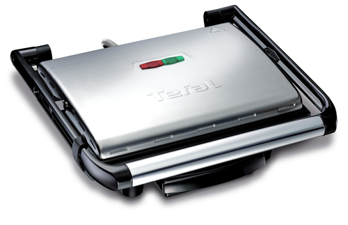 Гриль Tefal INICIO GC241D38, серебристый/черный (GC241D38)