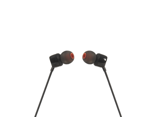 Наушники с микрофоном JBL Tune 110  (Black)  (шнур 1.1м)  (JBLT110BLK)