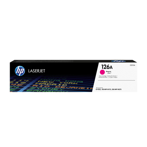 (Спец.цена) Оригинальный картридж HP CE313A (126A) для принтера HP Color LaserJet CP1025/ CP1025nw/ M175nw/ M275 magenta, 1000 страниц