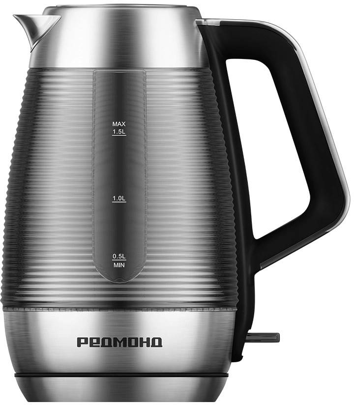 Чайник РЕДМОНД KG253, 1.5л, 2200Вт, хром
