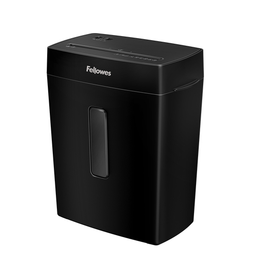 Шредер Fellowes PowerShred Р-42С черный (секр.P-4) фрагменты 8лист. 15лтр. скрепки скобы пл.карты