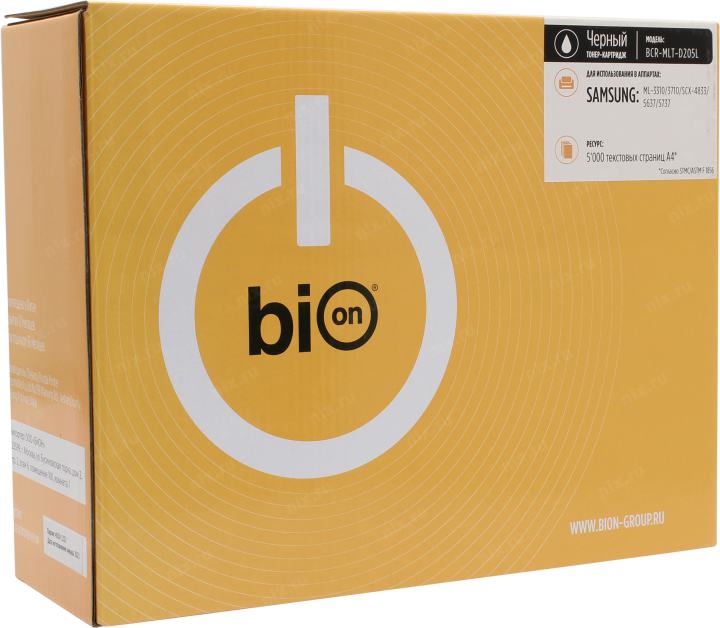 Картридж Bion (PT)MLT-D205L для  Samsung ML-3310/3312, SCX5637