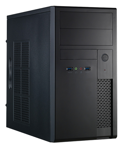 Корпус для ПК Chieftec - XT-01B-OP, mITX, mATX, 1х2.5", 2х3.5", 1х3.5"ext, 2х5.25", 2xUSB3.0, Mini Tower, без БП, цвет чёрный, XT-01B-OP
