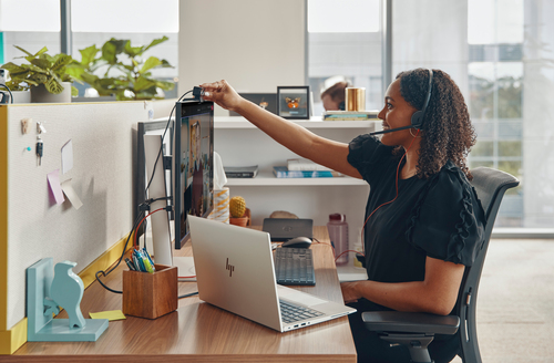 Гарнитура проводная PLANTRONICS (Poly) Blackwire C3220 Stereo (USB-C Headset +USB-C/A Adapter) (8X228A6)