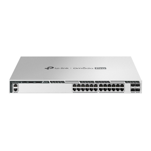 S6500-24GP4XF - Switch TP-Link/S6500-24GP4XF/Omada Pro 24-port managed stackable L3 switch;