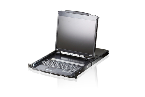 KVM-консоль ATEN - CL5800N, 1PC, 19", SPHD-18 (Female) - 1 ports, цвет чёрный, CL5800N-ATA-RG