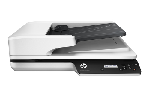 Сканер HP ScanJet Pro 3500 f1 (L2741A) {CIS, A4, 1200dpi, 24bit, USB 3.0, ADF 50 sheets, Duplex, 25 ppm/50 ipm, 1y warr, replace SJ N6310}