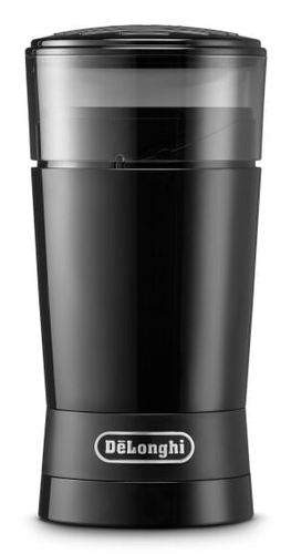 Кофемолка Delonghi KG200  170Вт  сист.помол.:ротац.нож  вместим.:90гр черный