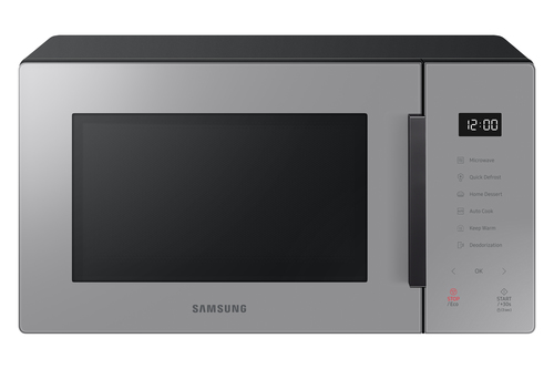 Микроволновая печь Samsung MS23T5018AG/BW серый, 23 л, 800 Вт, переключатели - сенсор