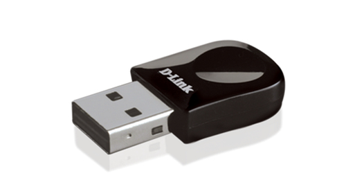 USB WiFi адаптер D-Link - DWA-131, Wi-Fi 4 (802.11n), USB, USB-adapter, цвет чёрный, DWA-131/F1A