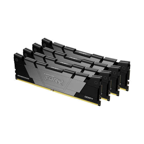 Память DDR4 4x16GB 3600MHz Kingston KF436C16RB12K4/64 Fury Renegade RTL Gaming PC4-28800 CL16 DIMM 288-pin 1.35В kit dual rank с радиатором Ret