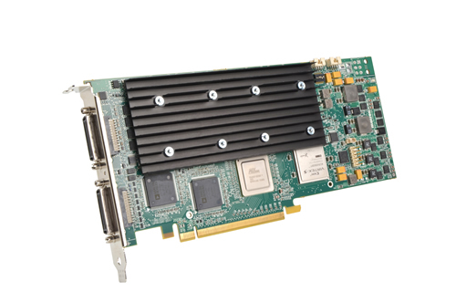 Видеокарта Matrox (MURA-MPX44HF) 4 outputs, 4 inputs PCIe x16 (Gen2) 2GB1 64 Gbit/sec, out SL-DVI 2048x1152, output: RGB (VGA) 2048x1536 , input: SL-DVI 1920x1200, RGB (VGA) 2048x1536, Component (YPbPr) 1080i, S-Video NTSC/PAL/SECAM, Composite NTSC/PAL/