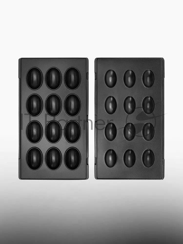 Вафельница Vitek VT-2628 800Вт черный/серебристый