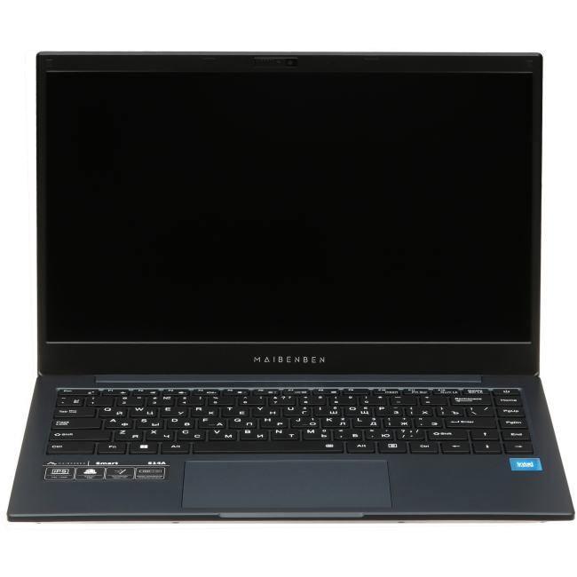 Ноутбук Maibenben Smart S14A-iN10UM (S14A-iN10UMA1SLURE0) 14.0"/FHD IPS/Intel N100/8Gb/SSD256Gb/Linux/Blue