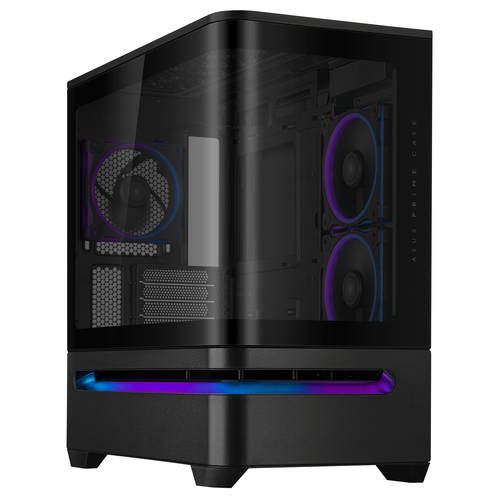 Корпус для ПК Asus - AP202 ARGB, 2х3.5/2.5", 2xUSB3.1, Mini Tower, без БП, цвет чёрный, 90DC00P0-B19000