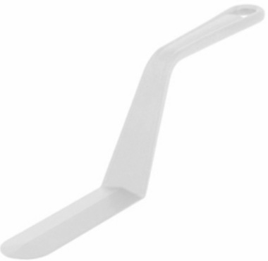 Лопатка кухонная PADERNO 12909-23 пластик, L=38/23, B=4см, белый