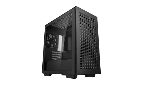 Корпус для ПК DeepCool - CH370, mITX, mATX, 2х2.5", 2х3.5", 2xUSB3.0, Mini Tower, без БП, цвет чёрный, CH370