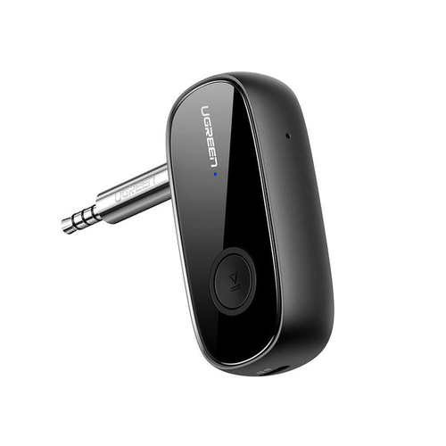 Адаптер UGREEN CM279 (70304) Bluetooth 5.0 Receiver Audio Adapter APTX с микрофоном. Цвет: черный