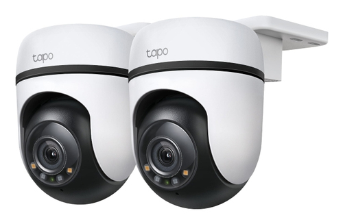 TP-Link Tapo C510W (2-pack) комплект из 2-х уличных 3Мп поворотных с цветным ночным видением и ИК-подсветкой до 30 м Wi‑Fi-камер
