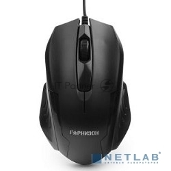 Мышь Гарнизон GM-110, USB, 800 DPI, 2 кнопки, черный