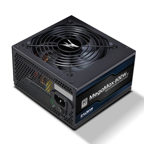 Блок питания для компьютера Zalman - ZM600-TXII V2, ATX, 80 PLUS, 600 Вт, цвет чёрный, ZM600-TXII V2