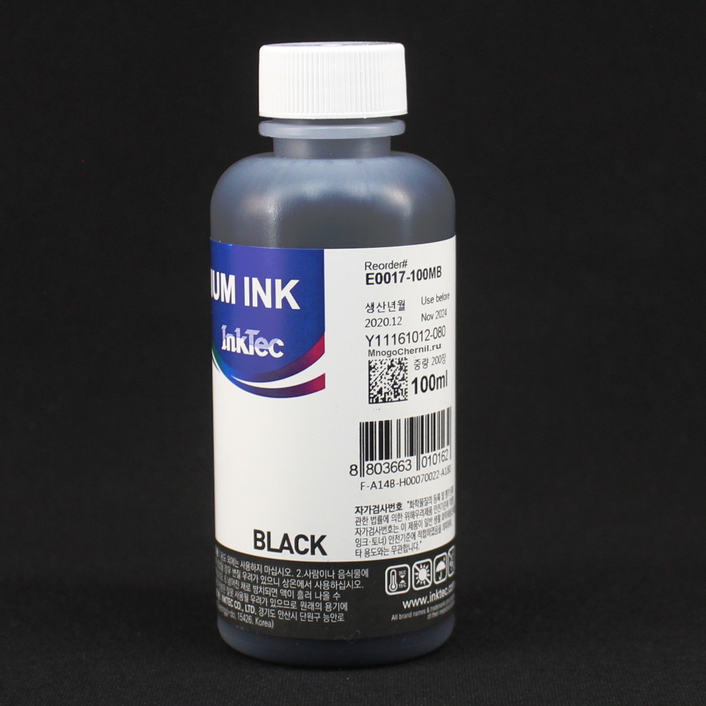 Чернила для Epson L4160,L4150,L1455,L7160,L655,L7180,L3150,L6170,L605,L1110,L3100,L6160,L3110, L3151,L5190 (InkTec E0017 водораст.,Magenta, 100 мл)