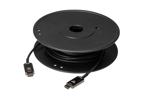 Активный оптический кабель Aten ProAV black: 30 м True 4K HDMI 2.0 Активный оптический кабель