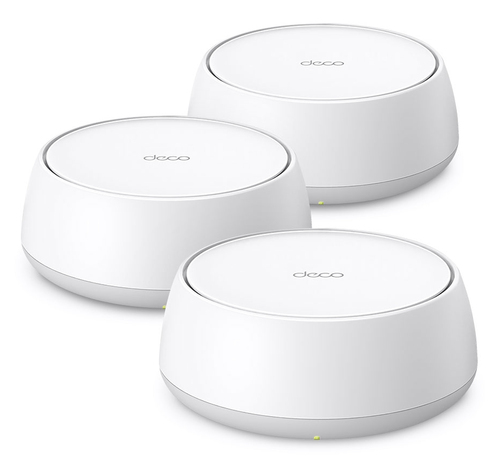 Deco BE25(3-pack) - Беспроводная MESH-система Wi-Fi, TP-Link, Deco BE25(3-pack), 2,4 ГГц/5 ГГц, 802.11be/b/ax/n/ac/a/g, WI-FI 7, 3 порта 2.5 Гбит/с, 3 модуля в комплекте