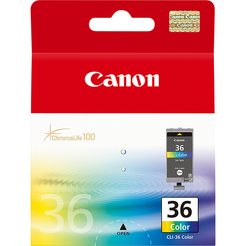К-ж CANON CLI-36 к PIXMA mini260 Multicolor, арт. 1511B001 , оригинал, дата про-ва февр. 2025г.