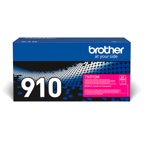 Brother TN910M Тонер Brother Тонер-картридж TN-910M пурпурный (9000 стр.) для  HL-L9310CDW,  MFC-L9570CDW