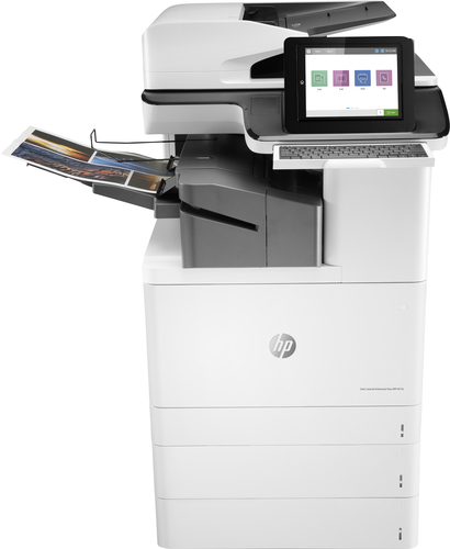 МФУ HP Inc. - LaserJet Enterprise M776zs, A3, LaserJet, сканер: планшетный/протяжный, факс, цветной лазерный, RJ-45, Wi-Fi, USB, 4 лотка, 600 x 600dpi, Duplex, цвет серый, T3U56A