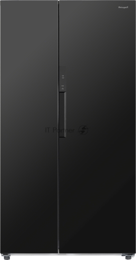 Холодильник Weissgauff 439589, WSBS 550 Built-in, NoFrost, 2-хкамерный, черный